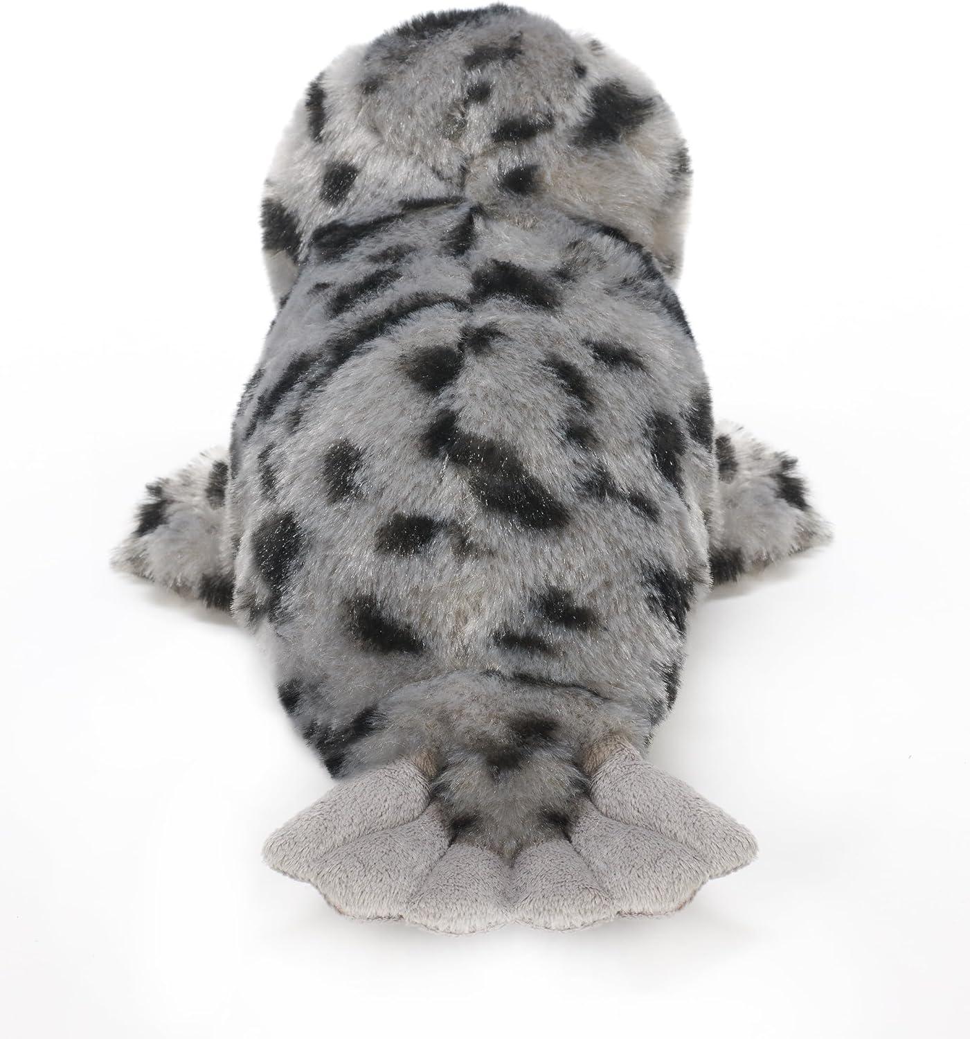 image:imageThe Petting Zoo Harbor Seal Gray Stuffed Animal Plushie Gifts for Kids Wild Onez Wildlife Animals Seal Plush Toy 12 inches