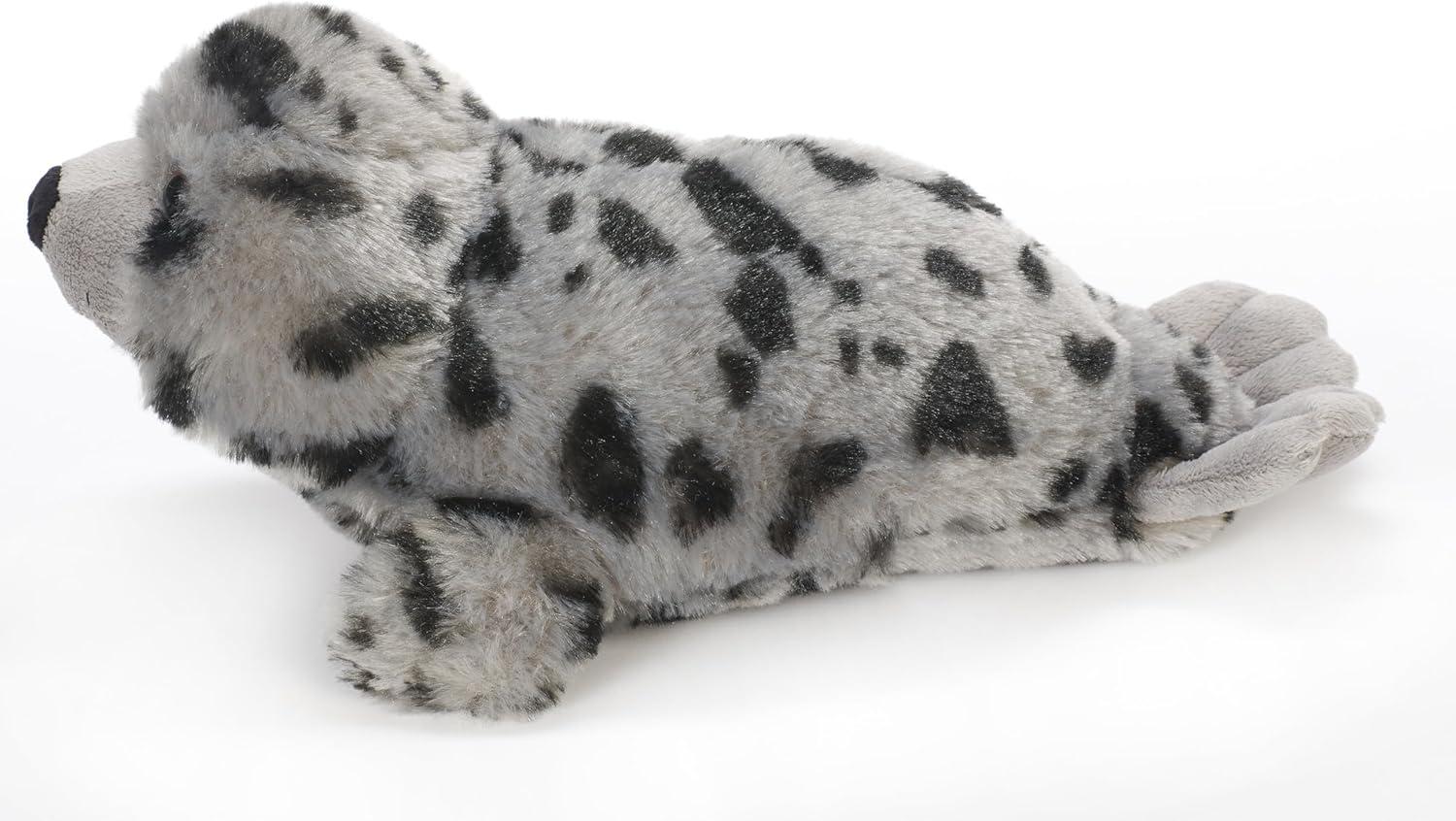 image:imageThe Petting Zoo Harbor Seal Gray Stuffed Animal Plushie Gifts for Kids Wild Onez Wildlife Animals Seal Plush Toy 12 inches
