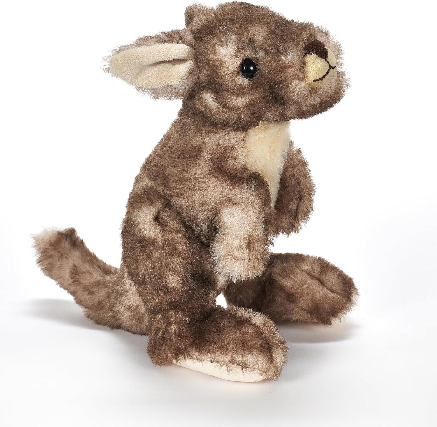 image:imageThe Petting Zoo Kangaroo Stuffed Animal Gifts for Kids Wild Onez Zoo Animals Kangaroo Plush Toy 9 inches