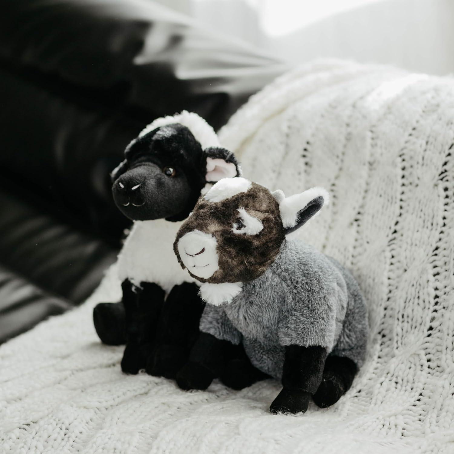 image:imageThe Petting Zoo Lamb Stuffed Animal Plushie Gifts for Kids Wild Onez Farm Animals Lamb Plush Toy 12 inches