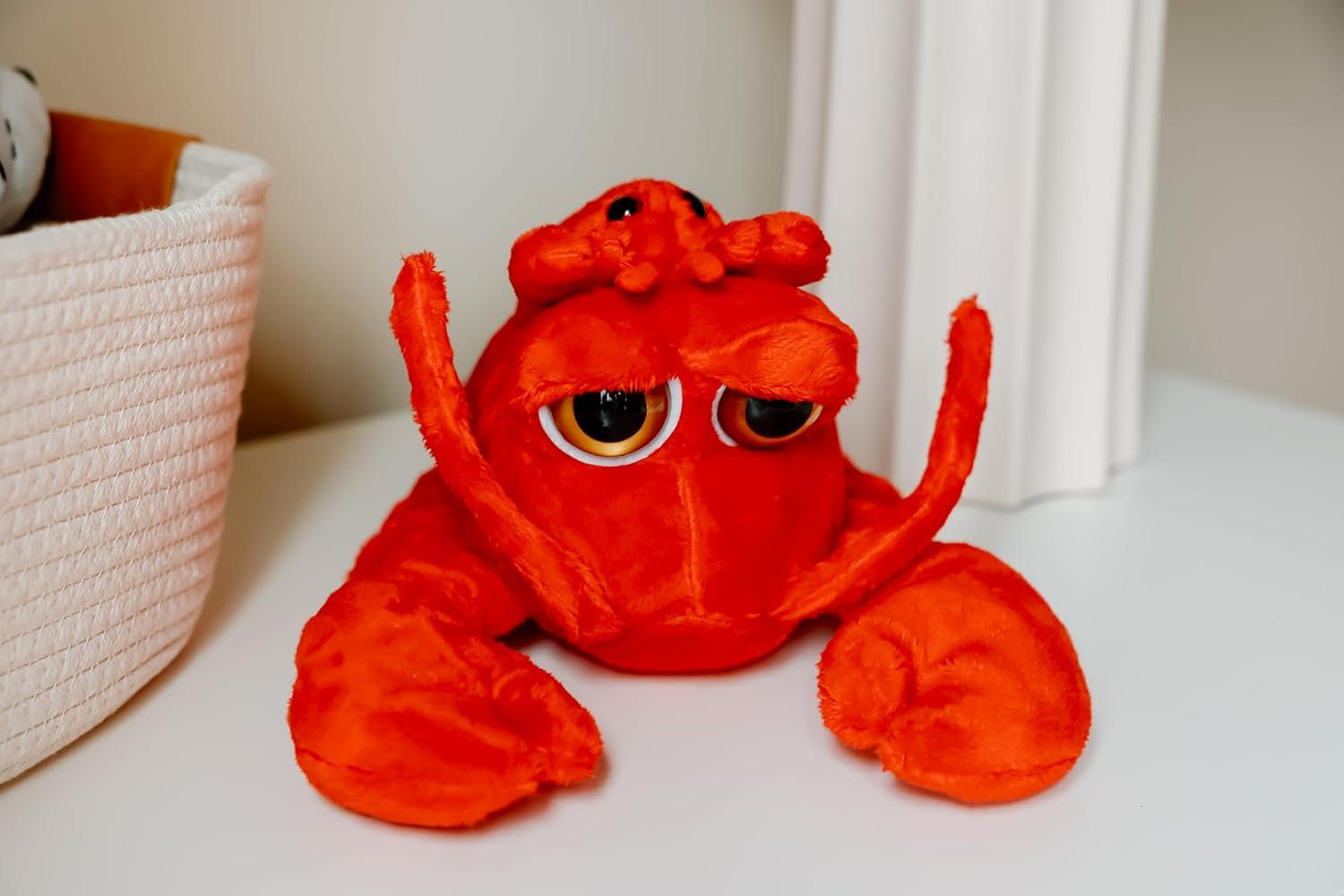image:imageThe Petting Zoo Mom and Baby Lobster Stuffed Animal Gifts for Kids Pocketz Ocean Animals Lobster Plush Toy 15 inches