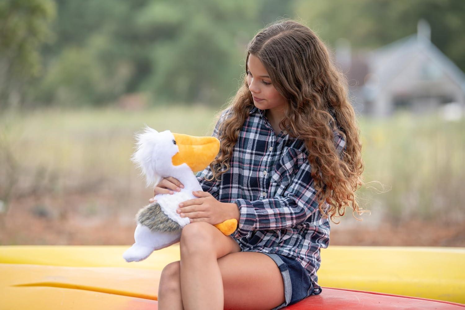 image:imageThe Petting Zoo Pelican Stuffed Animal Plushie Gifts for Kids Wild Onez Sealife Animals Pelican Plush Toy 12 inches