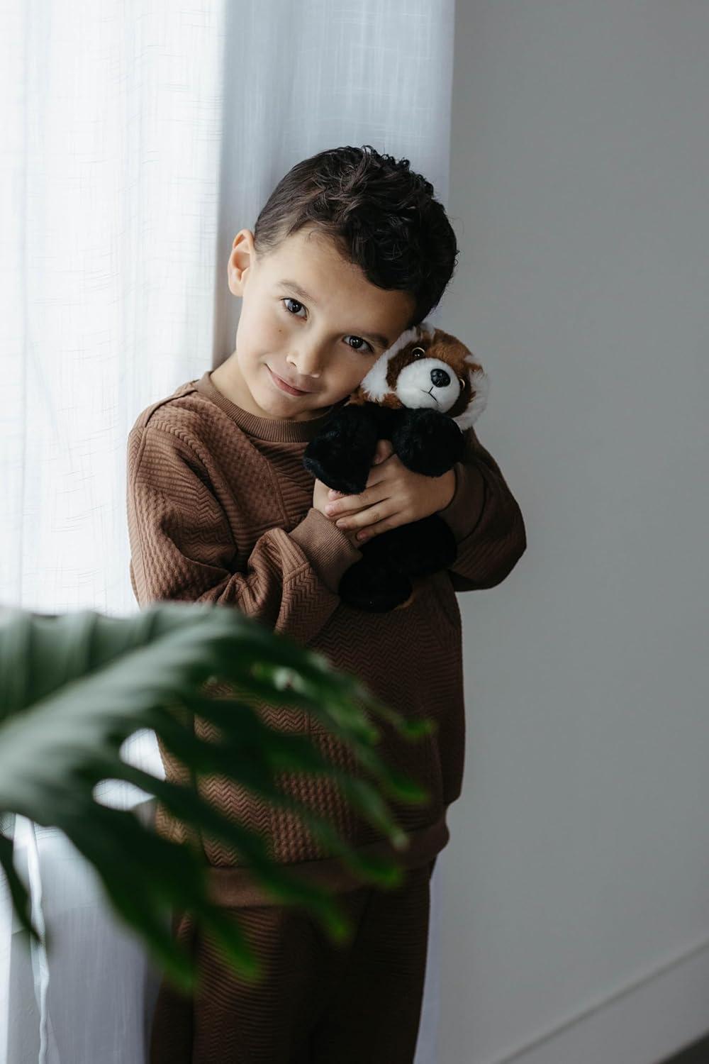 image:imageThe Petting Zoo Red Panda Stuffed Animal Gifts for Kids Wild Onez Zoo Animals Red Panda Plush Toy 9 inches