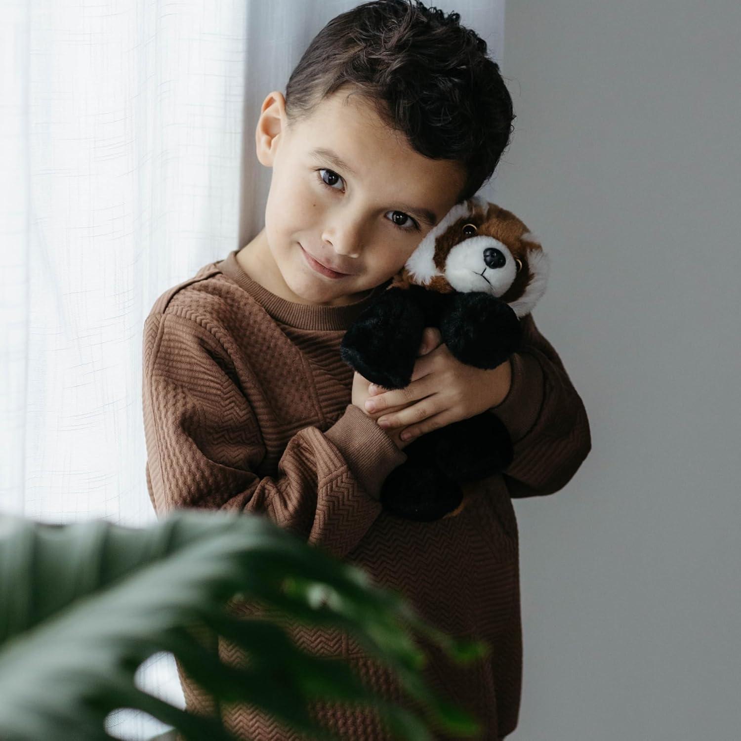 image:imageThe Petting Zoo Red Panda Stuffed Animal Gifts for Kids Wild Onez Zoo Animals Red Panda Plush Toy 9 inches