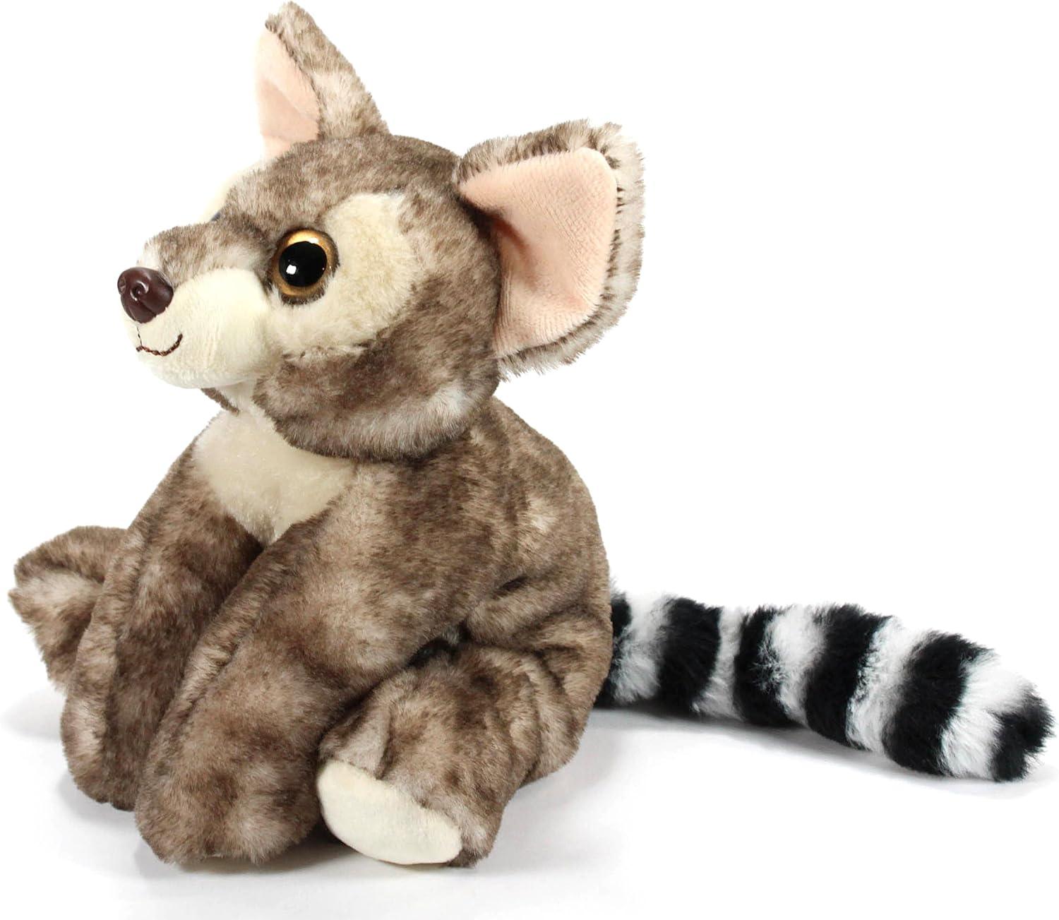 image:imageThe Petting Zoo Ringtail Cat Stuffed Animal Plushie Gifts for Kids Wild Onez Wildlife Animals Lemur Plush Toy 9 inches