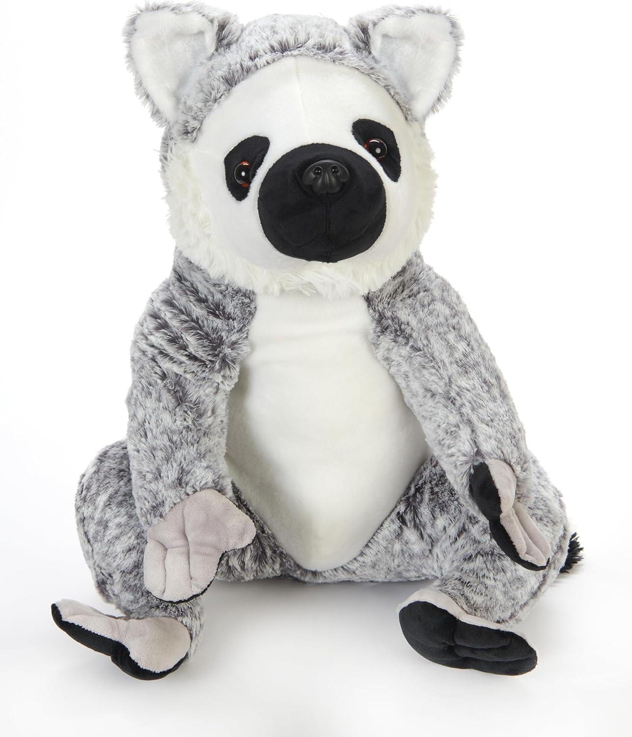 image:imageThe Petting Zoo Ringtailed Lemur Stuffed Animal Gifts for Kids Wild Onez Zoo Animals Jumbo Zoologee Ringtailed Lemur Plush Toy 20 inches