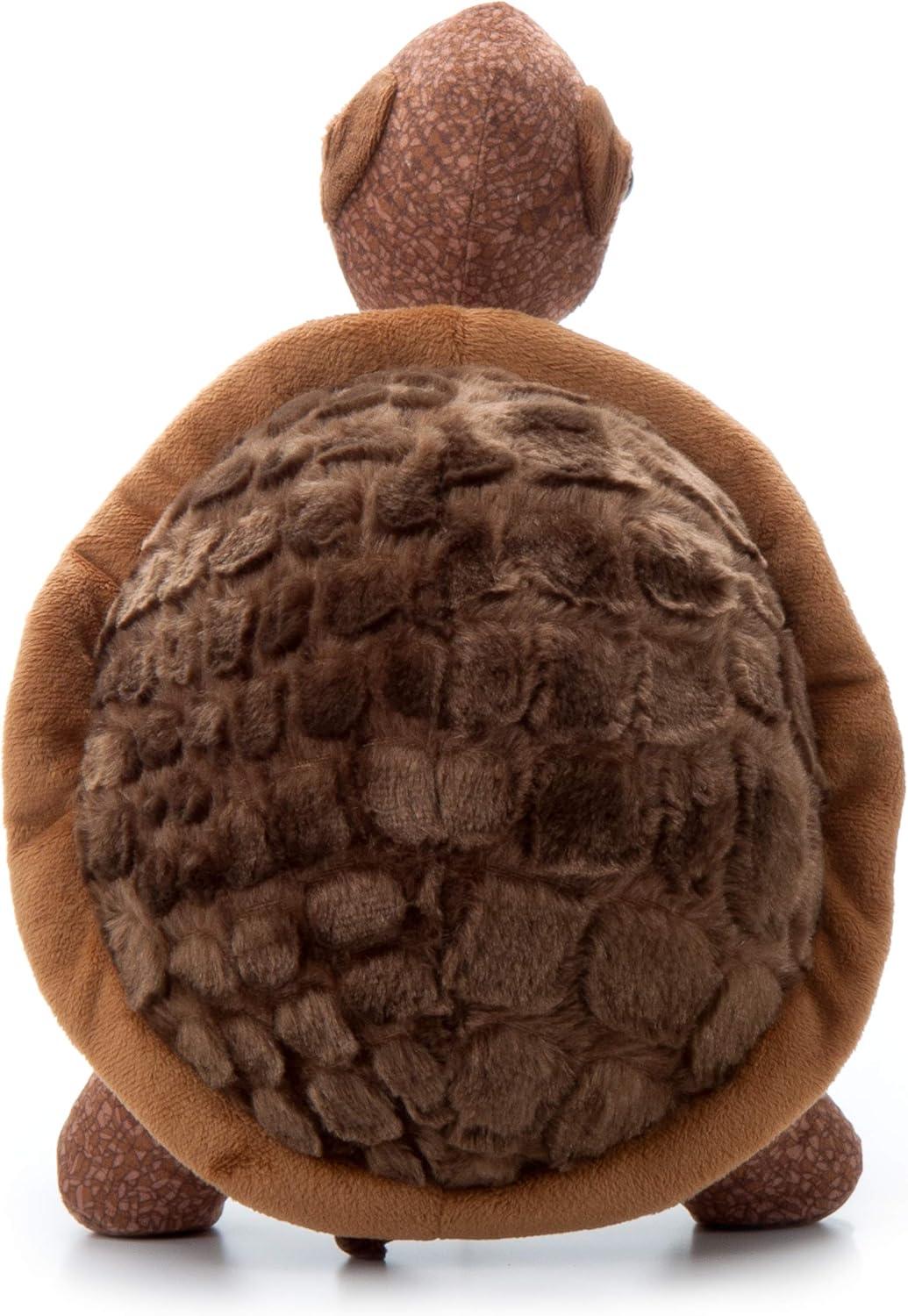 image:imageThe Petting Zoo Tortoise Stuffed Animal Plushie Gifts for Kids Wild Onez Zoo Animals Tortoise Plush Toy 14 Inches