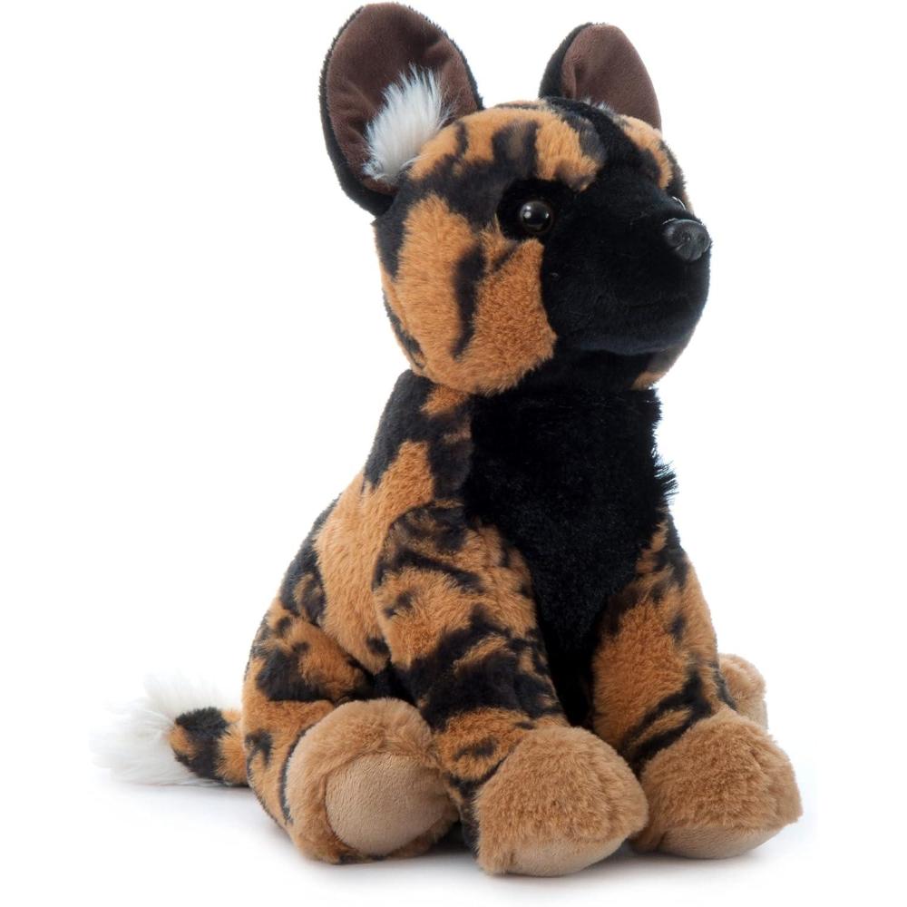 image:imageThe Petting Zoo African Wild Dog Stuffed Animal Gifts for Kids Wild Onez Zoo Animals African Wild Dog Plush Toy 12 inches
