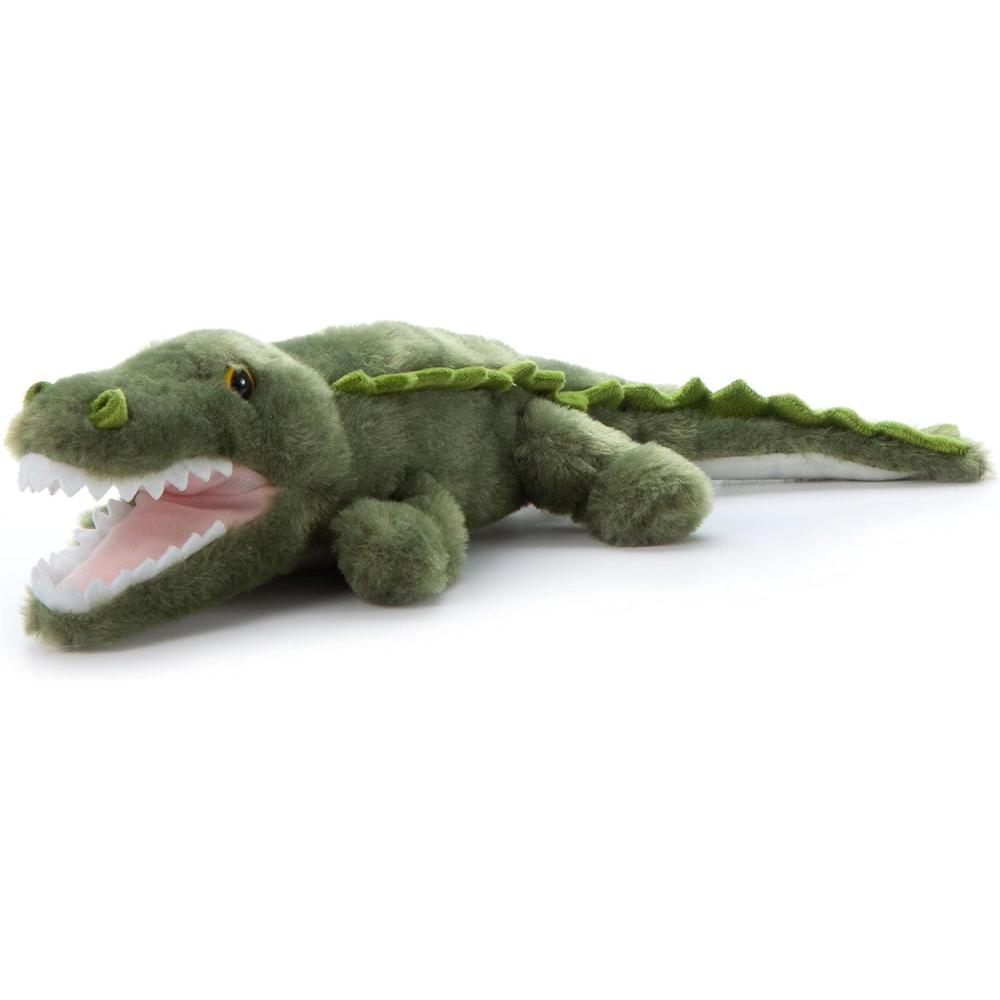 image:imageThe Petting Zoo Alligator Stuffed Animal Gifts for Kids Wild Onez Zoo Animals Green Alligator Plush Toy 16 inches