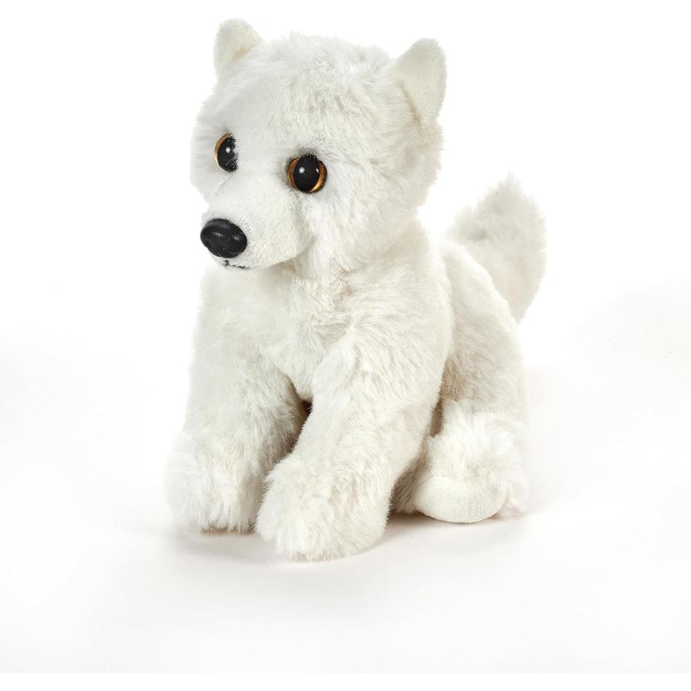 image:imageThe Petting Zoo Arctic Fox Stuffed Animal Plushie Gifts for Kids Wild Onez Babiez Wildlife Animals White Fox Plush Toy 6 inches