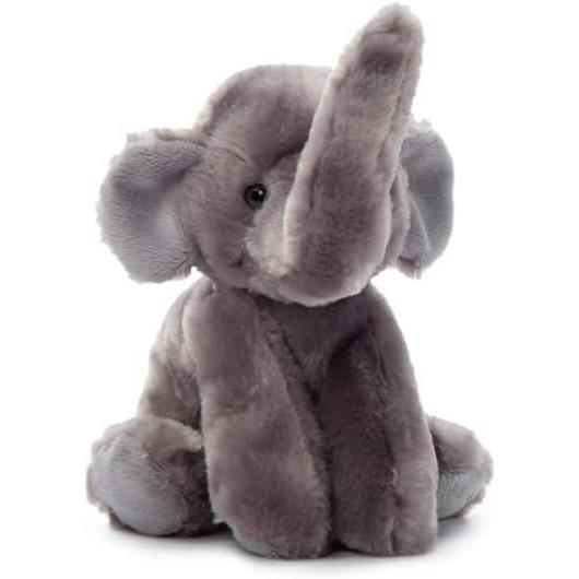 image:imageThe Petting Zoo Asian Elephant Stuffed Animal Plushie Gifts for Kids Wild Onez Wildlife Animals Elephant Plush Toy 9 Inches9 in