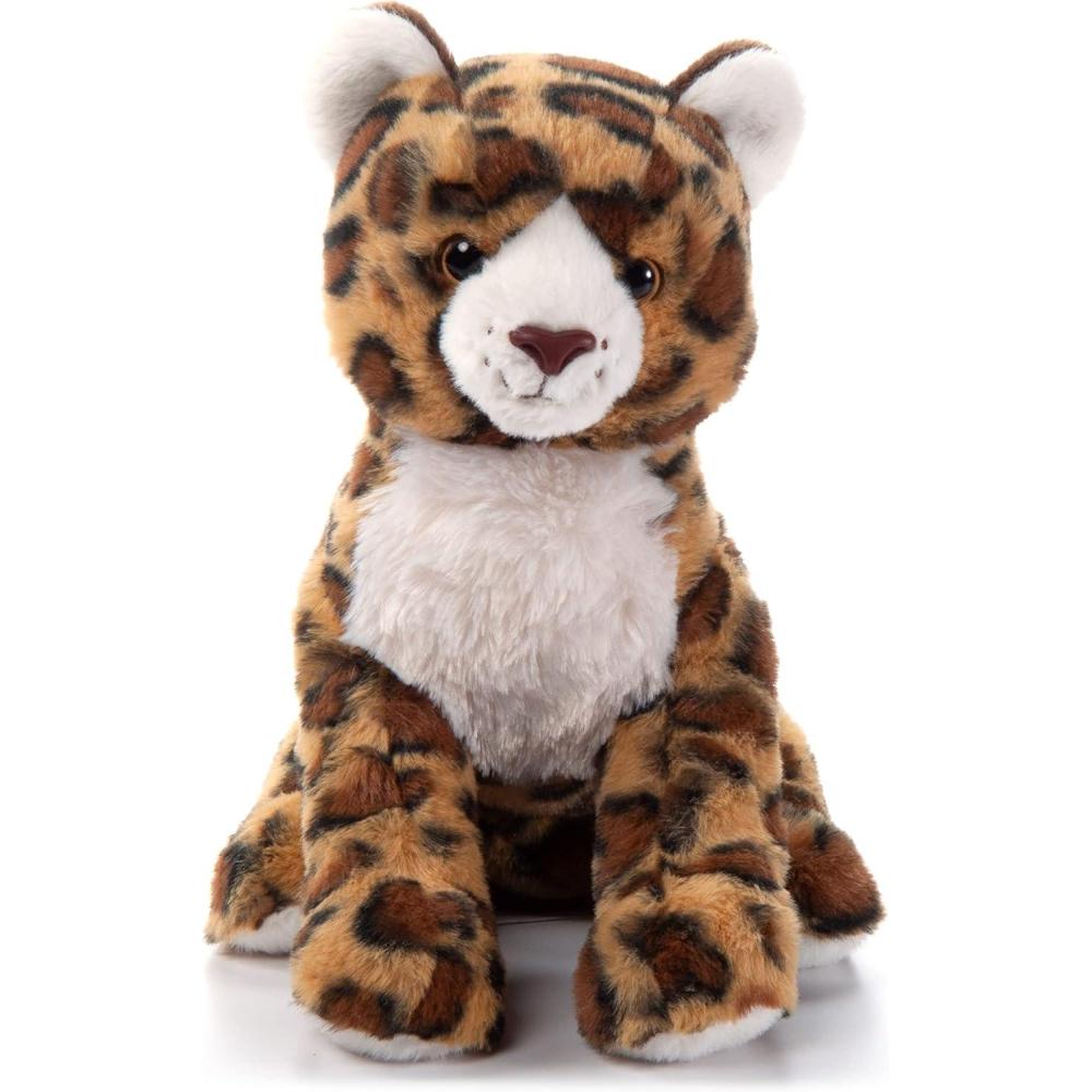 image:imageThe Petting Zoo Asian Leopard Cat Stuffed Animal Plushie Gifts for Kids Wild Onez Asian Animals Leopard Plush Toy 12 inches
