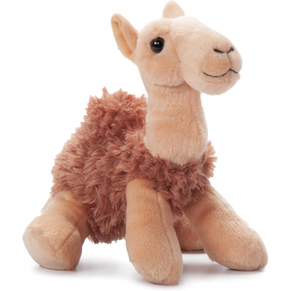 image:imageThe Petting Zoo Camel Stuffed Animal Plushie Gifts for Kids Wild Onez Wildlife African Animals Camel Plush Toy 9 inches