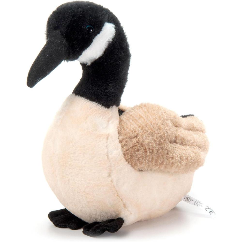 image:imageThe Petting Zoo Canada Goose Stuffed Animal Plushie Gifts for Kids Wild Onez Animals Goose Plush Toy 12 inches