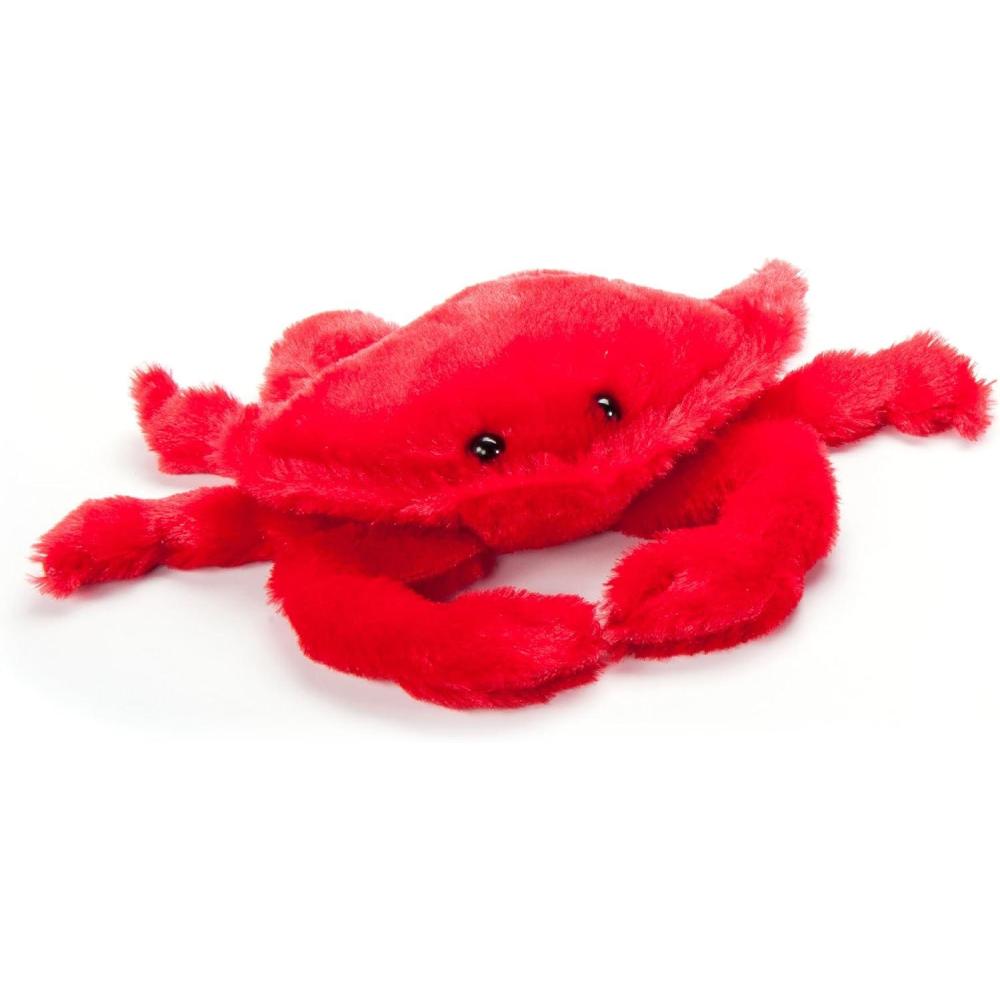 image:imageThe Petting Zoo Crab Stuffed Animal Plushie Gifts for Kids Wild Onez Sealife Animals Crab Plush Toy 10 inches
