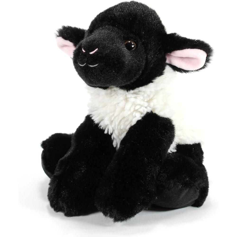 image:imageThe Petting Zoo Floppy Lamb Stuffed Animal Plushie Gifts for Kids Wild Onez Wildlife Animals Lamb Plush Toy 9 inches