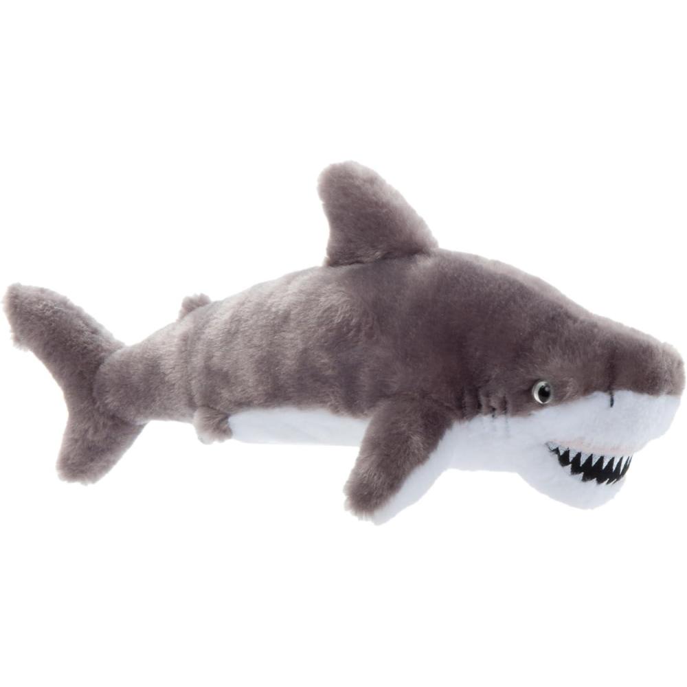 image:imageThe Petting Zoo Great White Shark Stuffed Animal Plushie Gifts for Kids Wild Onez Ocean Animals Shark Plush Toy 21 inches