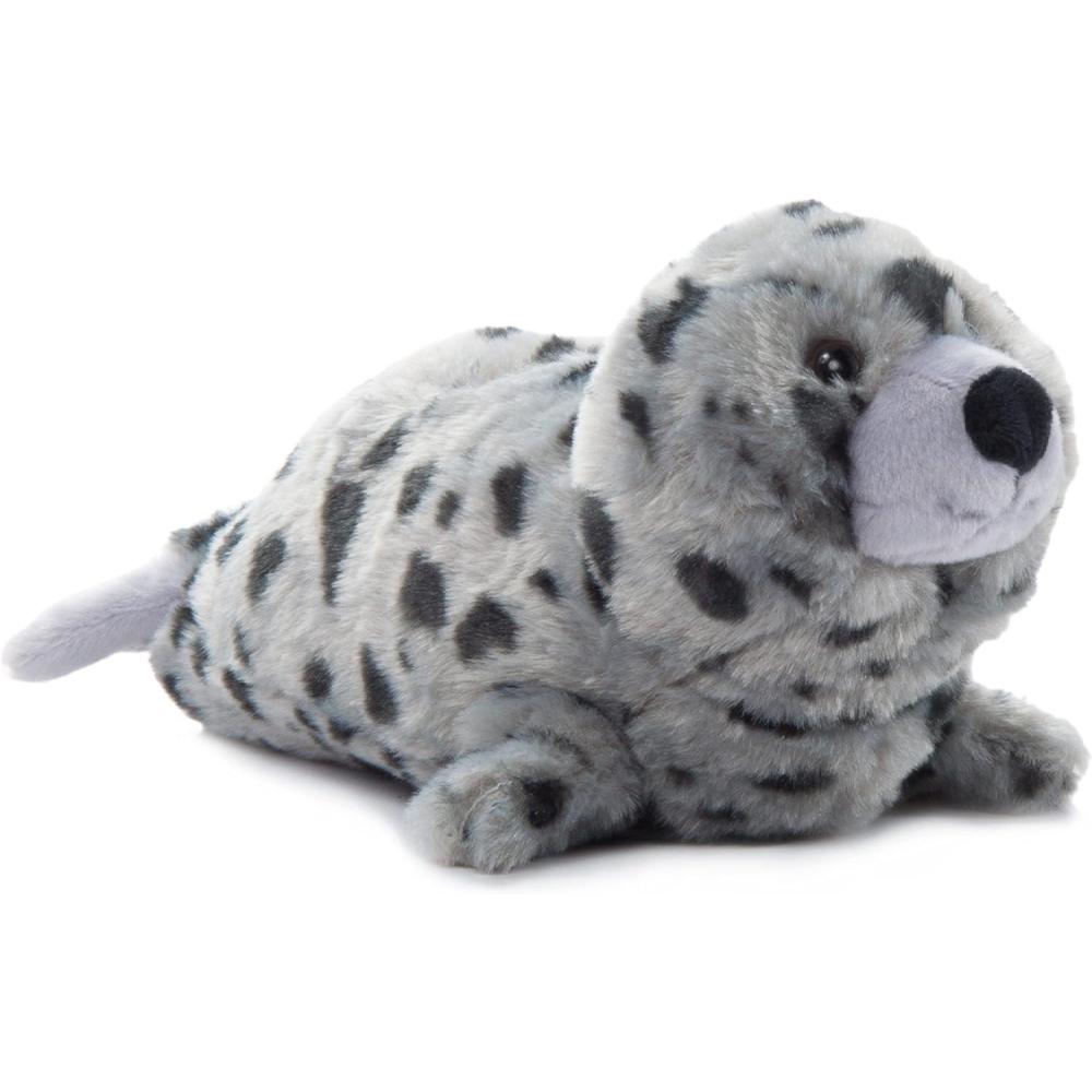 image:imageThe Petting Zoo Harbor Seal Gray Stuffed Animal Plushie Gifts for Kids Wild Onez Wildlife Animals Seal Plush Toy 12 inches