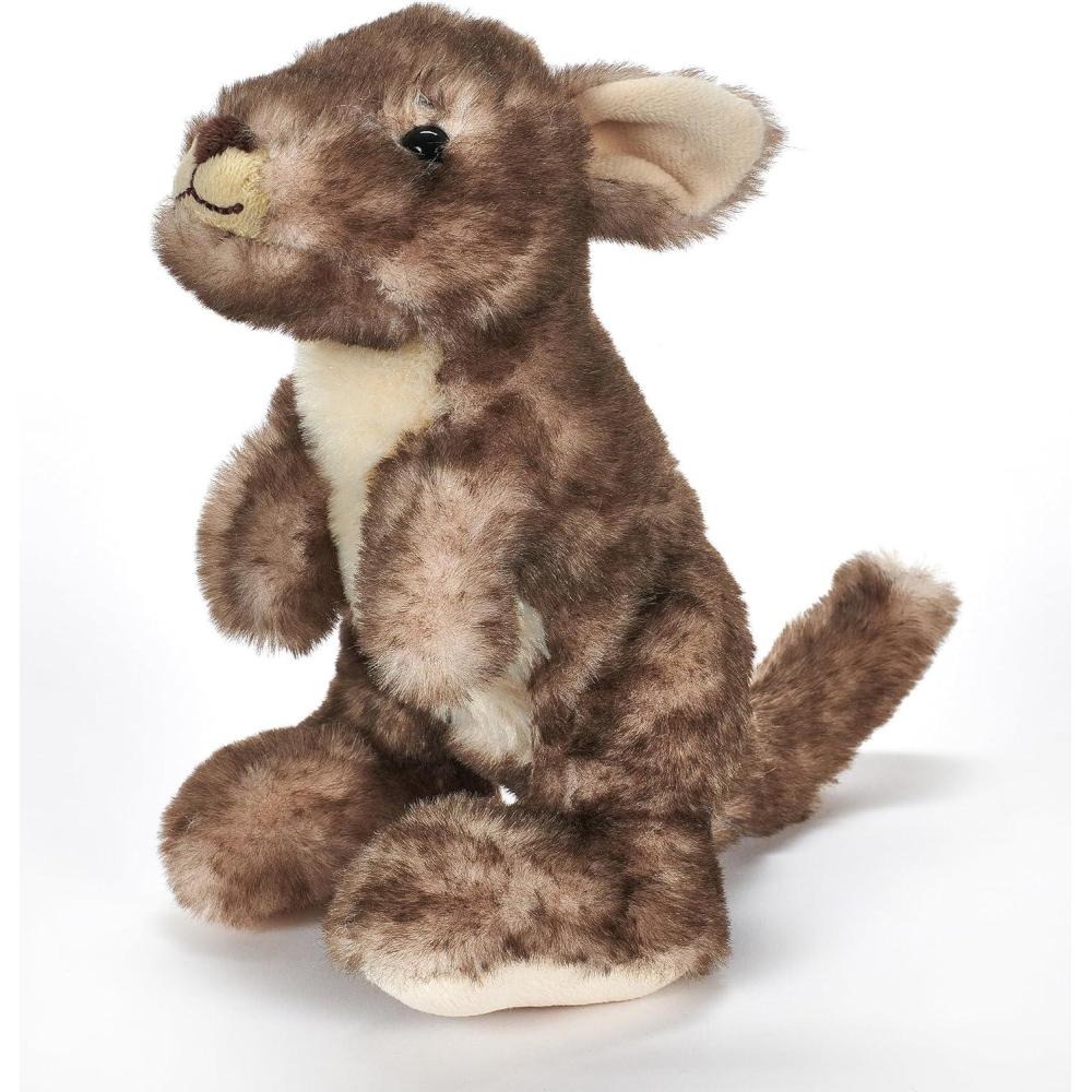 image:imageThe Petting Zoo Kangaroo Stuffed Animal Gifts for Kids Wild Onez Zoo Animals Kangaroo Plush Toy 9 inches