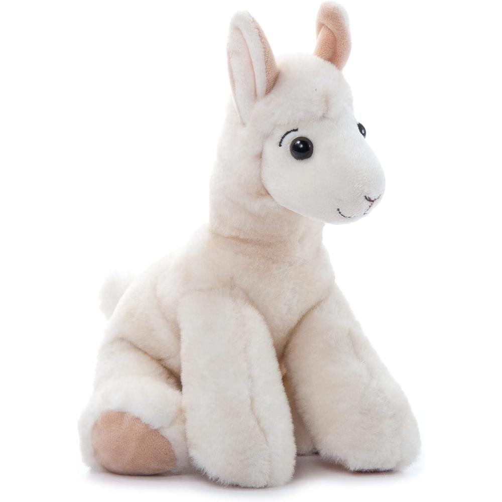 image:imageThe Petting Zoo Llama Stuffed Animal Plushie Gifts for Kids Wild Onez Wildlife Animals Llama Plush Toy 9 inches