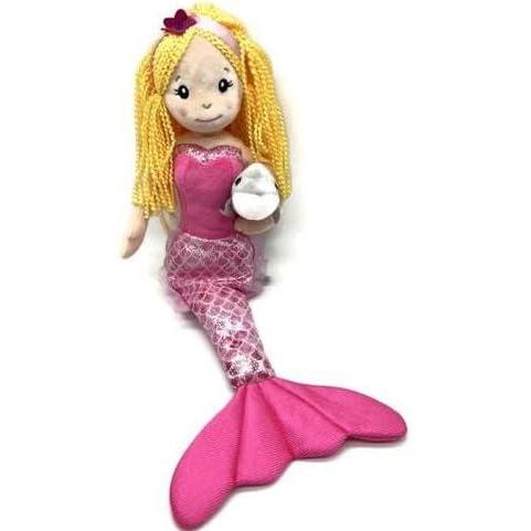image:imageThe Petting Zoo Mermaid Doll with Dolphin Stuffed Animal Great Gifts for Girls Mermaid Plush Doll 17 Inches BlondeBlonde