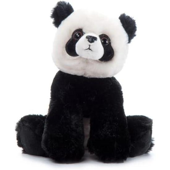 image:imageThe Petting Zoo Panda Stuffed Animal Plushie Gifts for Kids Wild Onez Wildlife Animals Panda Plush Toy 9 inches