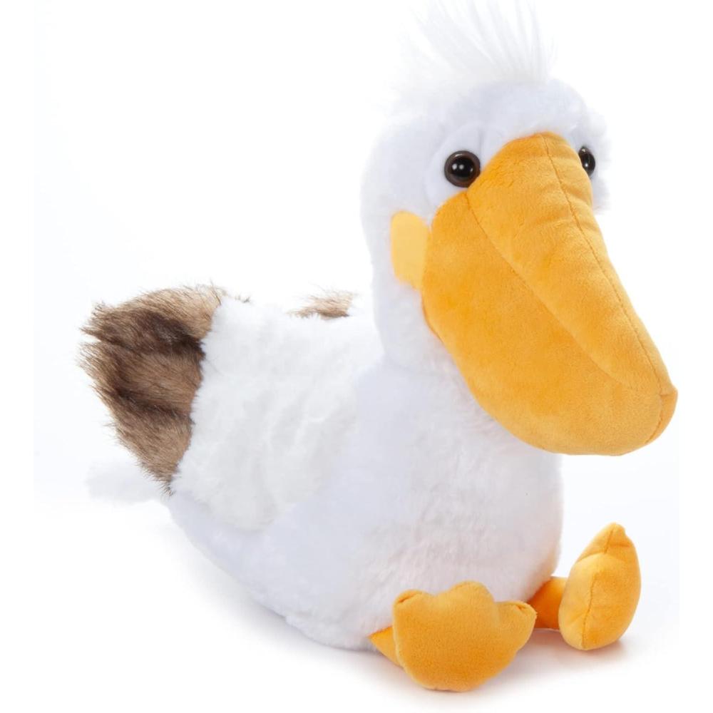 image:imageThe Petting Zoo Pelican Stuffed Animal Plushie Gifts for Kids Wild Onez Sealife Animals Pelican Plush Toy 12 inches