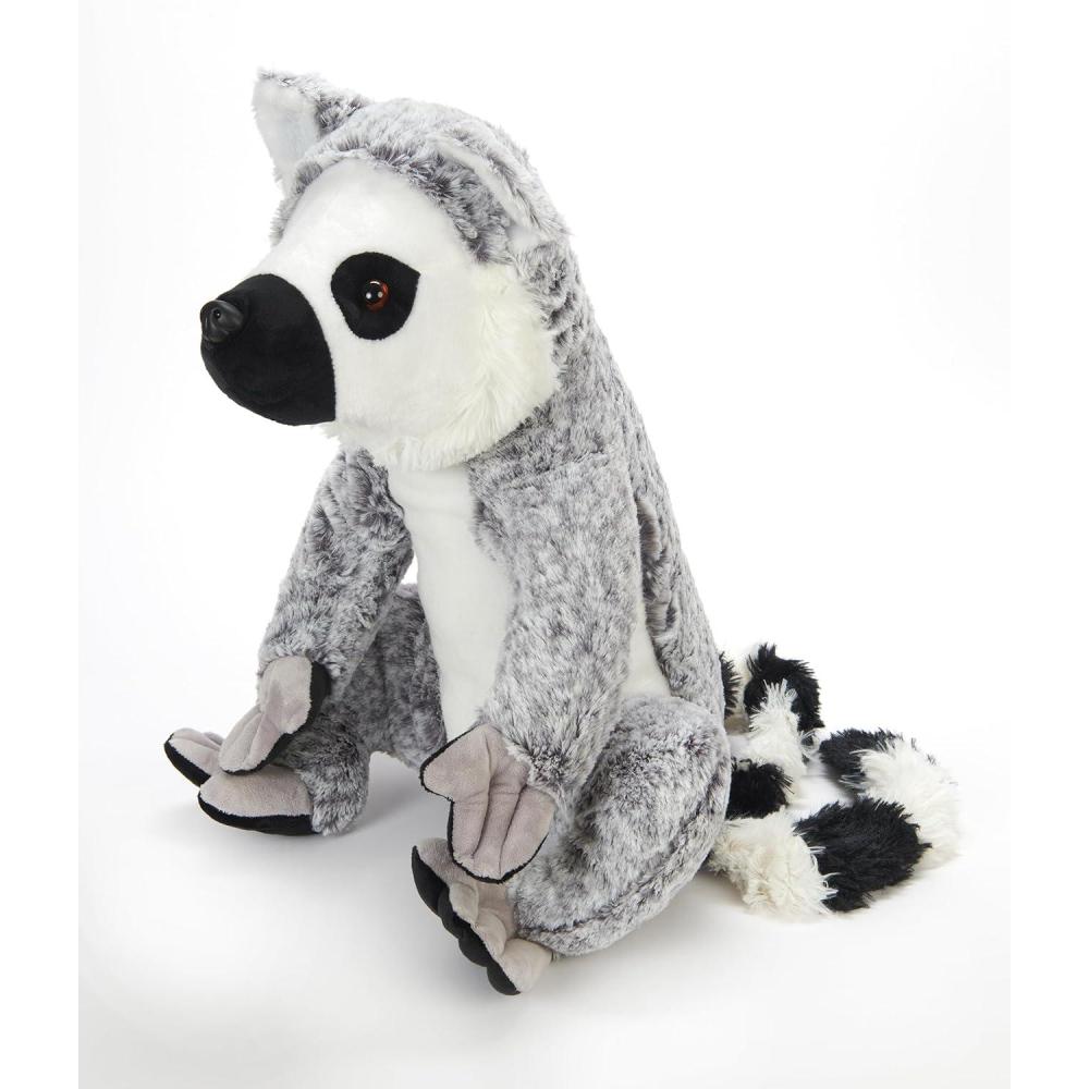 image:imageThe Petting Zoo Ringtailed Lemur Stuffed Animal Gifts for Kids Wild Onez Zoo Animals Jumbo Zoologee Ringtailed Lemur Plush Toy 20 inches