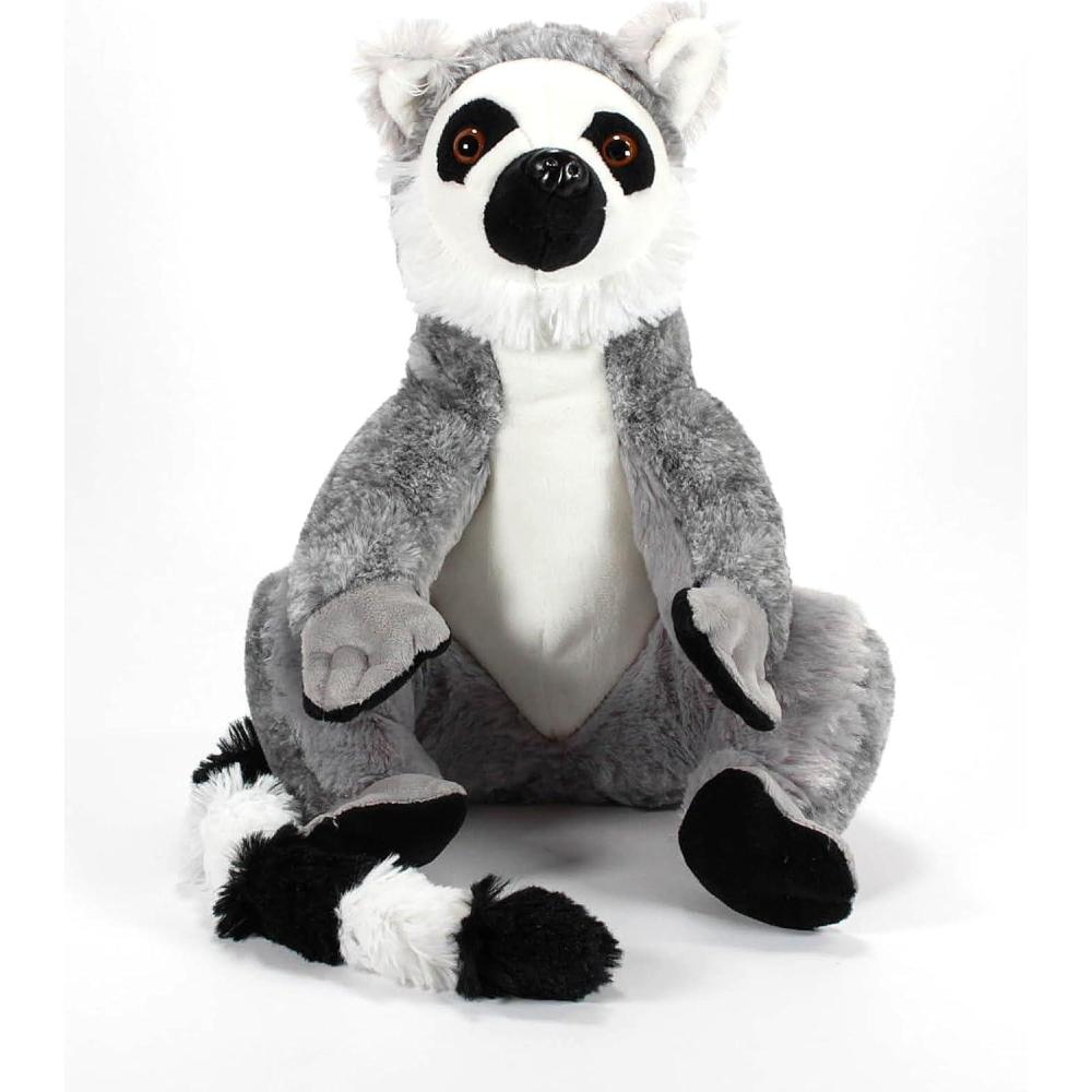 image:imageThe Petting Zoo Ringtailed Lemur Stuffed Animal Gifts for Kids Wild Onez Zoo Animals Ringtailed Lemur Plush Toy 12 inches