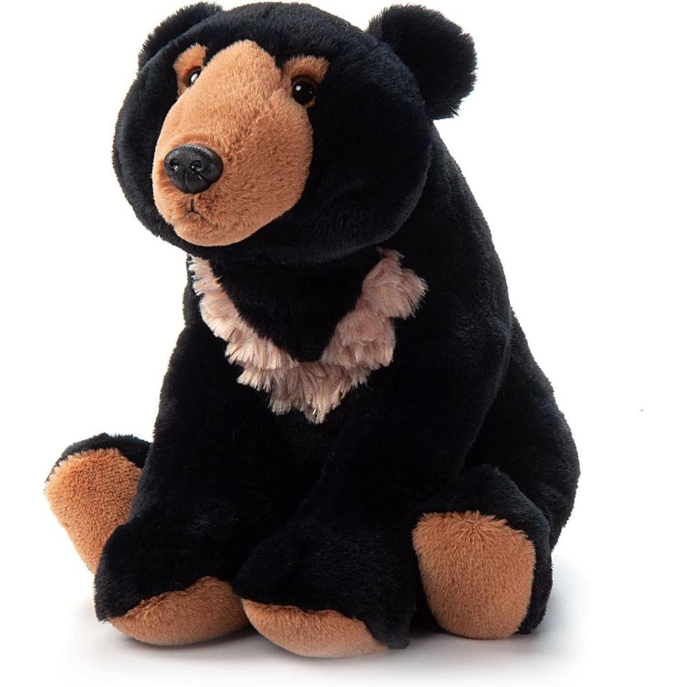 image:imageThe Petting Zoo Sun Bear Stuffed Animal Plushie Gifts for Kids Wild Onez Rainforest Animals Sun Bear Plush Toy 12 inches