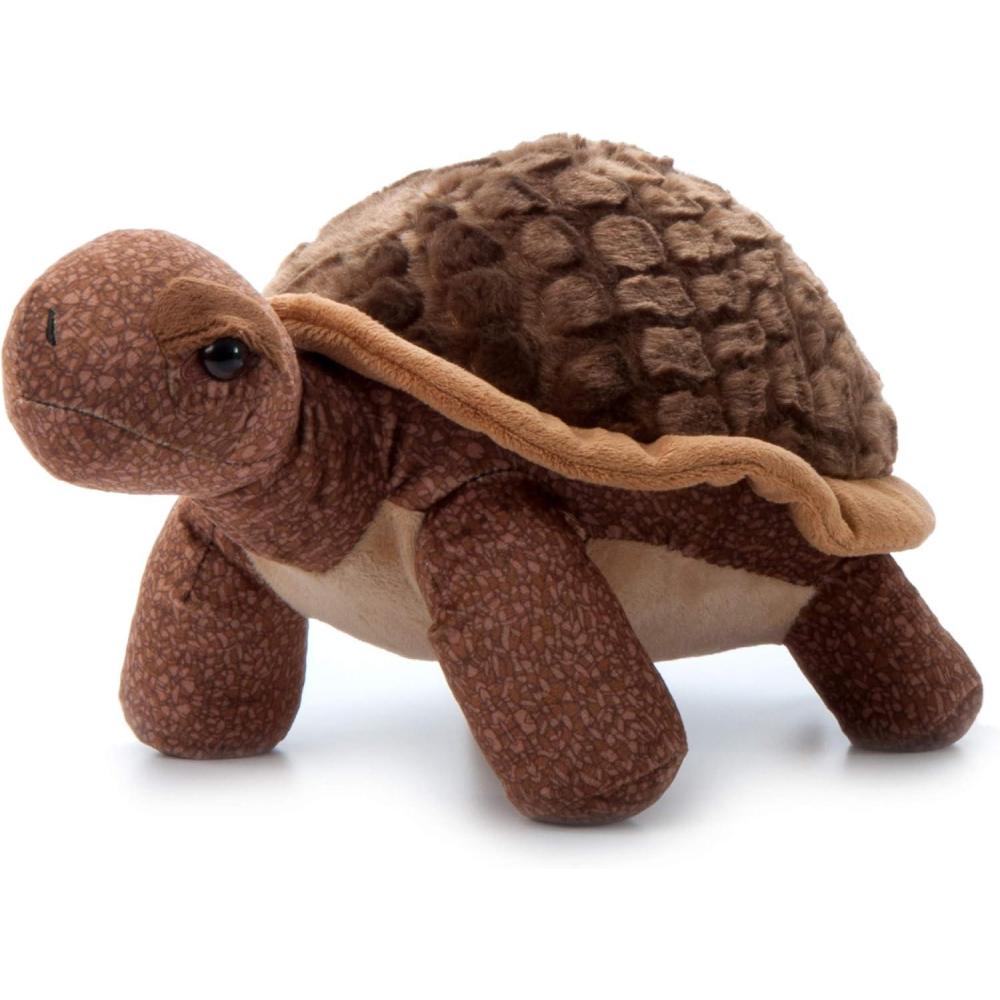 image:imageThe Petting Zoo Tortoise Stuffed Animal Plushie Gifts for Kids Wild Onez Zoo Animals Tortoise Plush Toy 14 Inches
