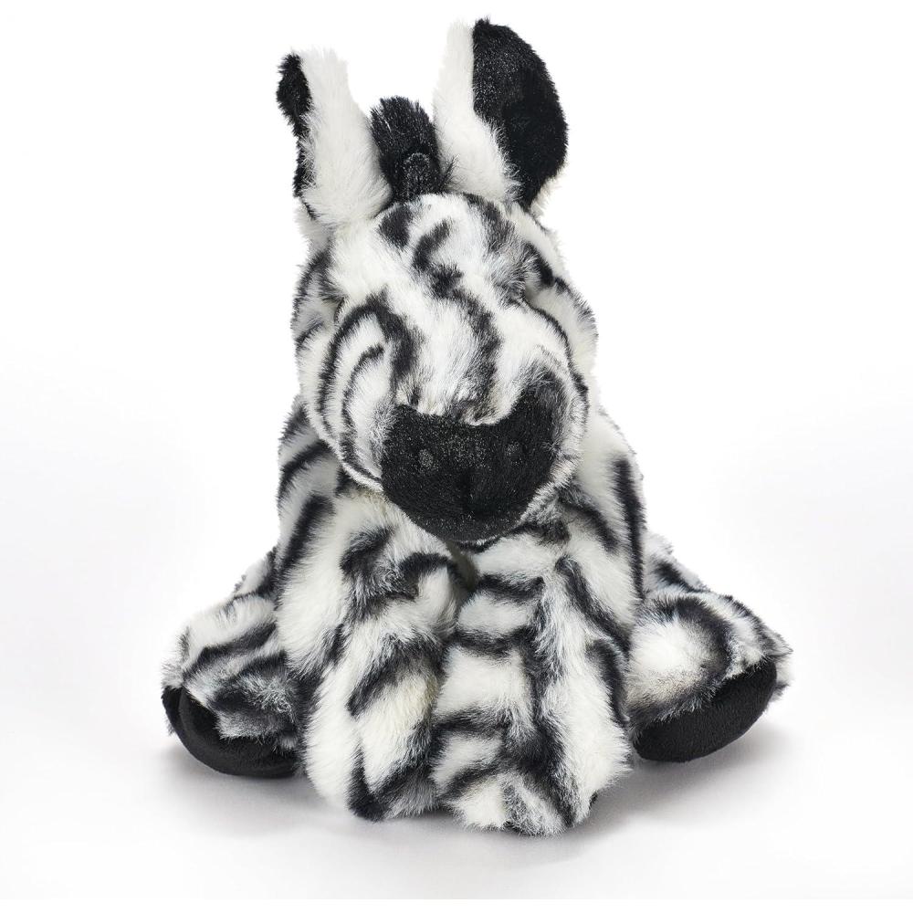 image:imageThe Petting Zoo Zebra Stuffed Animal Gifts for Kids Wild Onez Zoo Animals Zebra Plush Toy 9 inches