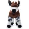 The Petting Zoo African Okapi Stuffed Animal Plushie, Gifts for Kids, Wild Onez Zoo Animals, African Okapi Plush Toy 12 inches