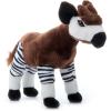 The Petting Zoo African Okapi Stuffed Animal Plushie, Gifts for Kids, Wild Onez Zoo Animals, African Okapi Plush Toy 12 inches