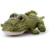 The Petting Zoo Alligator Stuffed Animal, Gifts for Kids, Bright Eye Zoo Animals, Alligator Plush Toy 10 inches
