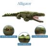 The Petting Zoo Alligator Stuffed Animal, Gifts for Kids, Wild Onez Zoo Animals, Alligator Plush Toy 22 inches