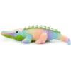 The Petting Zoo Alligator Stuffed Animal Plushie, Ombrez Ocean Animals, Rainbow Gator Plush Toy 28 inches