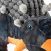 The Petting Zoo Ankylosaurus Dinosaur Stuffed Animal Plushie, Gift for Kids, Dinosaur Animals, Grey Dinosaur Plush Toy 19 inches