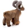 The Petting Zoo Aoudad Sheep Stuffed Animal Plushie, Gifts for Kids, Wild Onez Wildlife Animals, Sheep Plush Toy, 12 inches