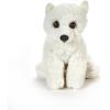 The Petting Zoo Arctic Fox Stuffed Animal Plushie, Gifts for Kids, Wild Onez Babiez Wildlife Animals, White Fox Plush Toy 6 inches