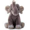 The Petting Zoo Asian Elephant Stuffed Animal, Gifts for Kids, Wild Onez Zoo Animals, Asian Elephant Plush Toy 12 inches