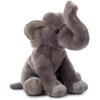 The Petting Zoo Asian Elephant Stuffed Animal, Gifts for Kids, Wild Onez Zoo Animals, Asian Elephant Plush Toy 12 inches