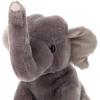 The Petting Zoo Asian Elephant Stuffed Animal, Gifts for Kids, Wild Onez Zoo Animals, Asian Elephant Plush Toy 12 inches