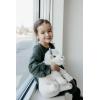 The Petting Zoo Bison Stuffed Animal Plushie, Gifts for Kids, Wild Onez Wildlife Animals, White Bison Plush Toy, 12 inches(Medium)