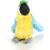 The Petting Zoo Blue Macaw Stuffed Animal Plushie, Gifts for Kids, Wild Onez Wildlife Animals, Parrot Plush Toy 9 inches