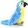 The Petting Zoo Blue Macaw Stuffed Animal Plushie, Gifts for Kids, Wild Onez Wildlife Animals, Parrot Plush Toy 9 inches
