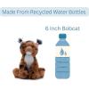 The Petting Zoo Bobcat Stuffed Animal Plushie, Gifts for Kids, Wild Onez Babiez Zoo Animals, Bobcat Plush Toy 6 inches(6 in)