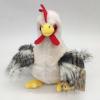 The Petting Zoo Chicken Stuffed Animal Plushie, Gifts for Kids, Wild Onez Barnyard Animals, White Chicken Plush Toy, 9 inches