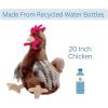 The Petting Zoo Chicken Stuffed Animal Plushie, Gifts for Kids, Wild Onez Wildlife Animals, Chicken Plush Toy, 20 inches