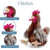 The Petting Zoo Chicken Stuffed Animal Plushie, Gifts for Kids, Wild Onez Wildlife Animals, Chicken Plush Toy, 20 inches